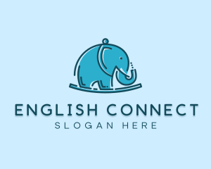 Elephant Kids Toy logo design