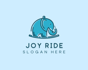 Elephant Kids Toy logo design