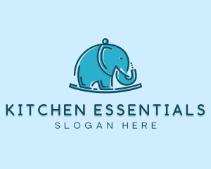 Elephant Kids Toy logo design