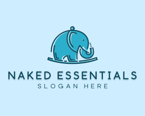 Elephant Kids Toy logo design