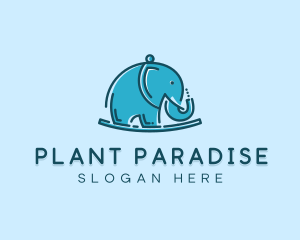 Elephant Kids Toy logo design