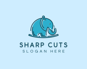 Elephant Kids Toy logo design