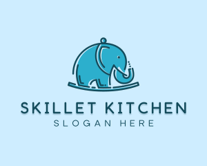 Elephant Kids Toy logo design