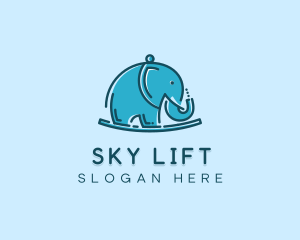 Elephant Kids Toy logo design