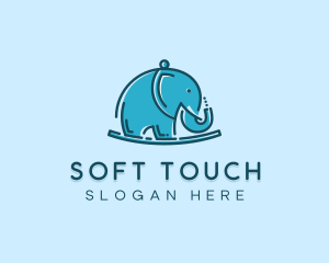 Elephant Kids Toy logo design