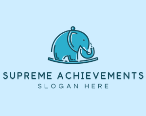 Elephant Kids Toy logo design