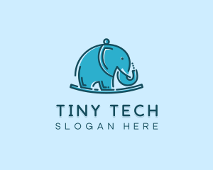 Elephant Kids Toy logo design