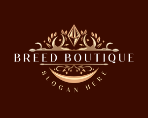 Jewelry Boutique Crystal logo design