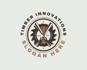 Chisel Woodwork Carving logo