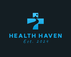 Medical Health Cross logo design