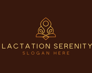 Meditation Spa Wellness logo design