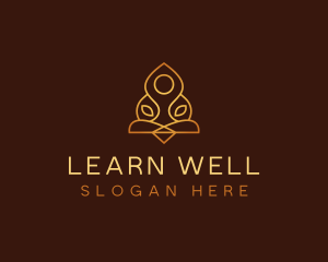 Meditation Spa Wellness logo design