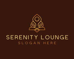 Meditation Spa Wellness logo design