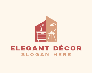 Home Staging Furniture Decor logo design