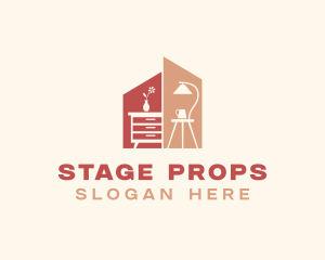 Home Staging Furniture Decor logo design