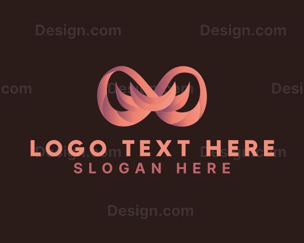 Abstract Loop Startup Logo