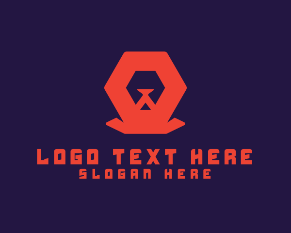 Polygonal logo example 2