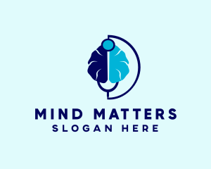 Brain Neurology Doctor  logo design