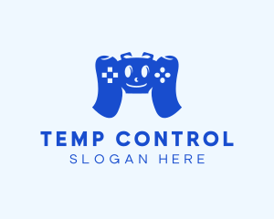 Cartoon Game Controller logo design