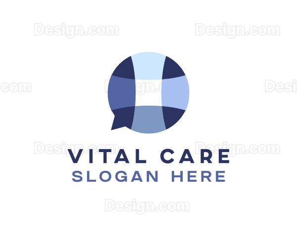 Medical Telemedicine Chat Logo