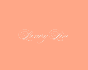 Feminine Calligraphy Script logo design