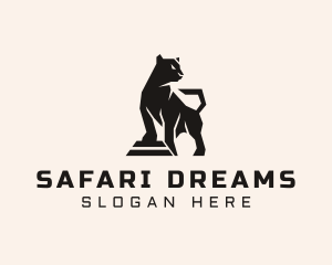 Panther Animal Safari logo design