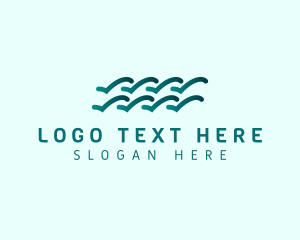 Marketing - Marketing Wave Pattern logo design