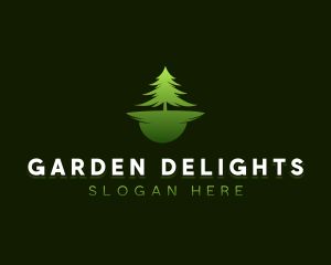 Nature Pine Tree Forest  logo design