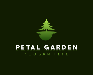 Nature Pine Tree Forest  logo design