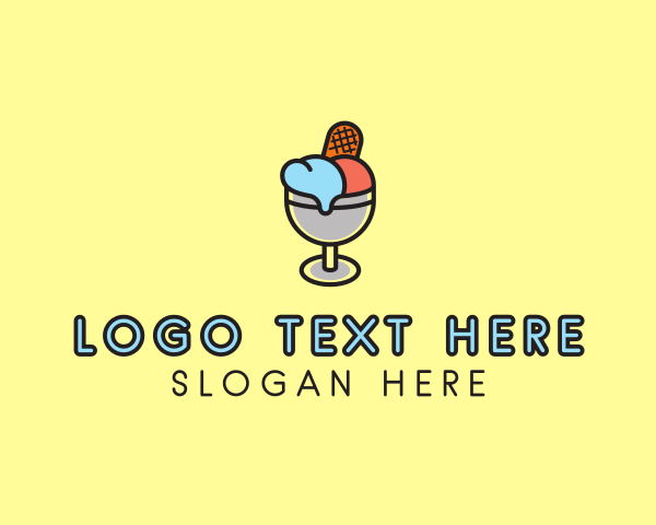 Dessert Bar logo example 3