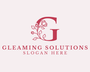 Beauty Flower Letter G logo design