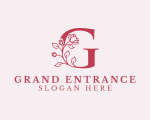 Beauty Flower Letter G logo design