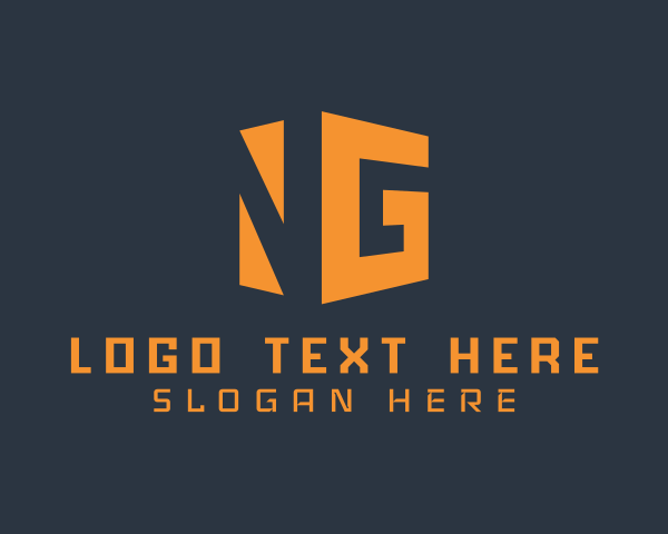 Letter Ng logo example 3