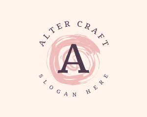 Artist Paint Crafting logo design