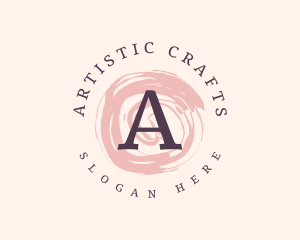 Artist Paint Crafting logo design