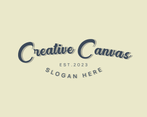 Generic Cursive Company logo design