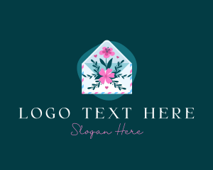 Flower Envelope Mail Logo