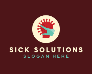 Infectious Viral Disease logo design