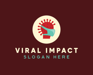 Infectious Viral Disease logo design