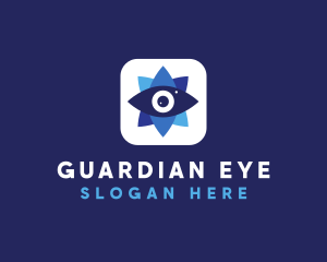 Eye Flower Camera  logo design