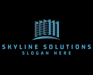 Skyline Building Property Developer logo design