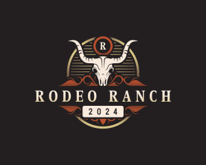 Bull Horn Ranch logo design