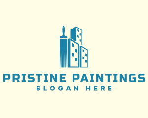 Building Paint Maintenance logo design