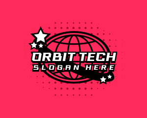 Global Planet Orbit logo design