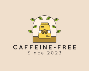 Organic Coffee Beans  logo design