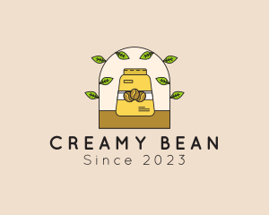 Organic Coffee Beans  logo design