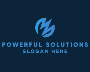 Electric Power Business  logo design