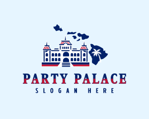 Hawaii Architectural Palace logo design