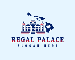 Hawaii Architectural Palace logo design