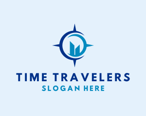 City Travel Compass logo design